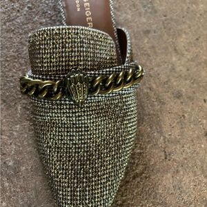 Kurt Geiger rhinestone shoes, size 9